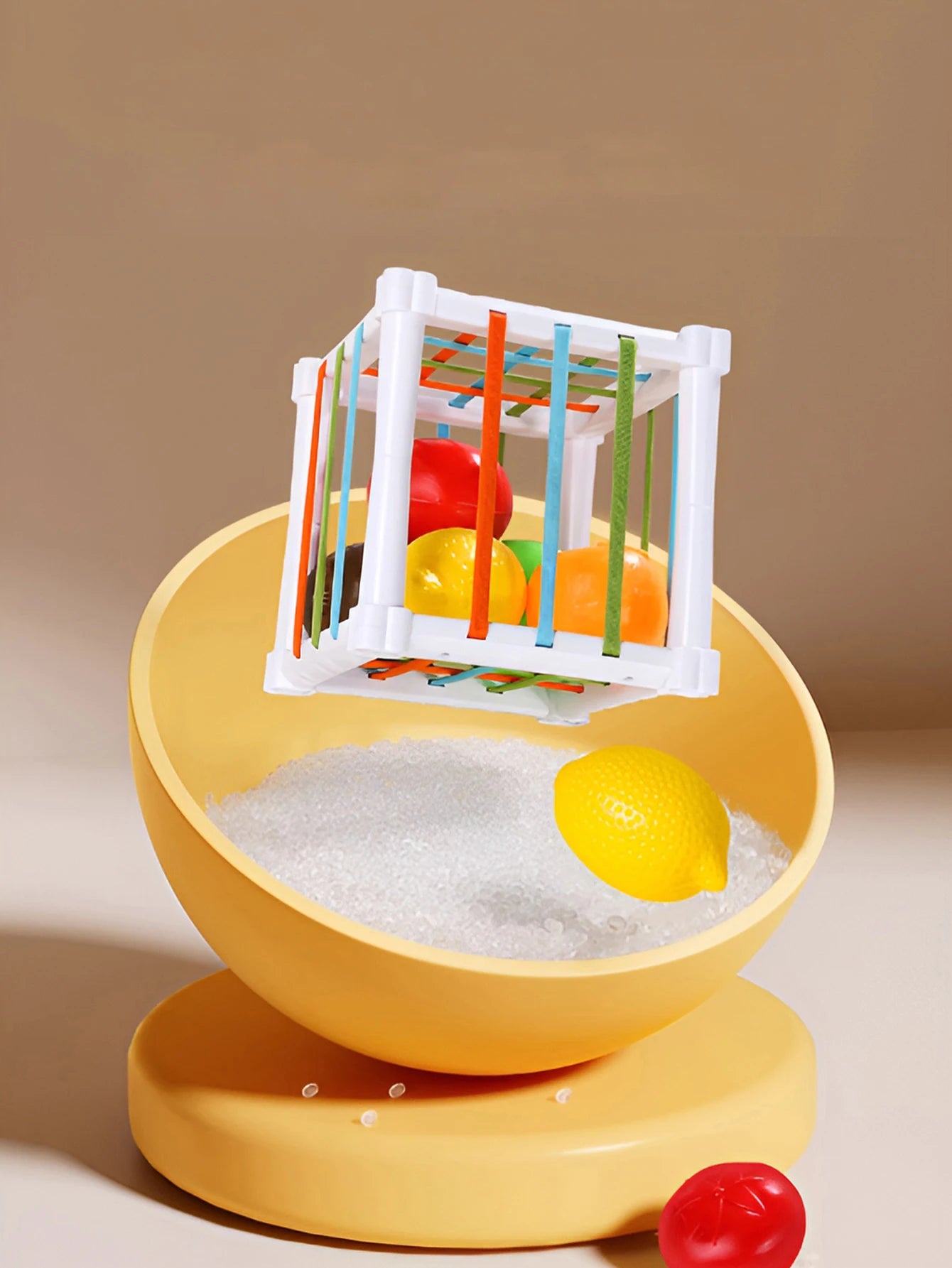 Fruit Cecele Shape Color Color Fruit Cognition Rainbow Cecele interactive game toy