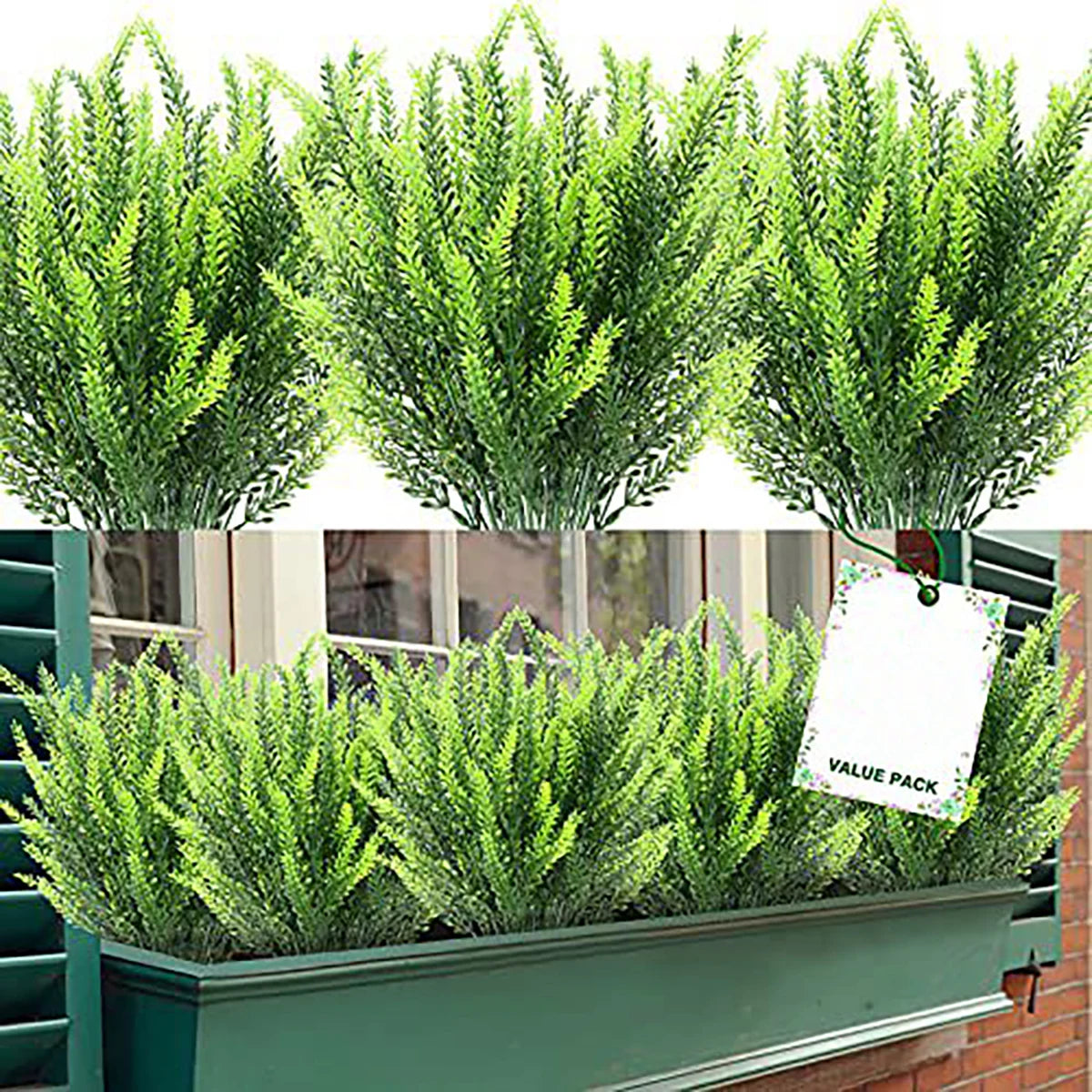 3/5/10pcs Artificial Flowers Flocked Plastic Lavender Bundle Fake Plants Wedding Bridle Bouquet Indoor Outdoor Home Kitchen
