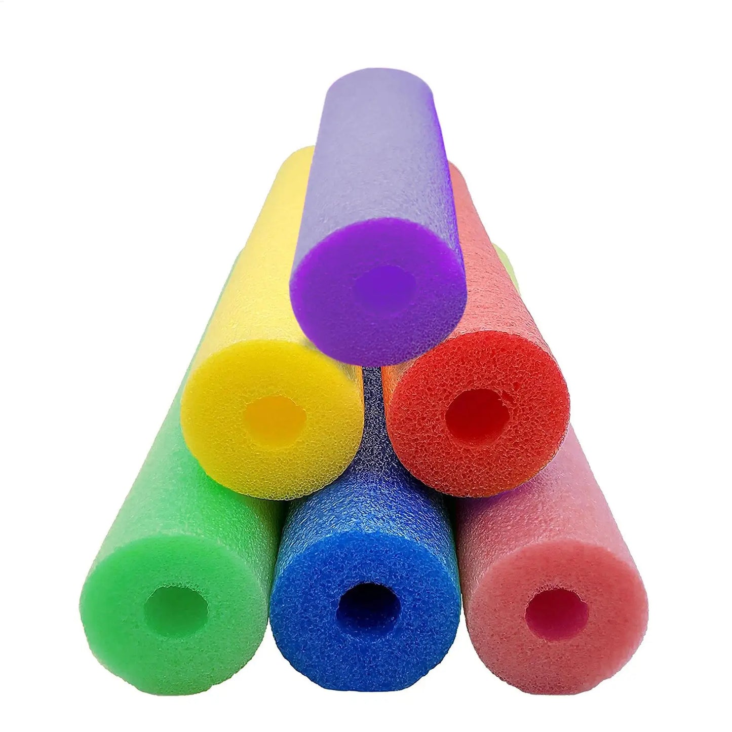 Noodles Pool Foam Water Noodles for Pool 60in Long Hollow Soft Buoyancy Stick for Beach River Relaxation Water Game Backyard