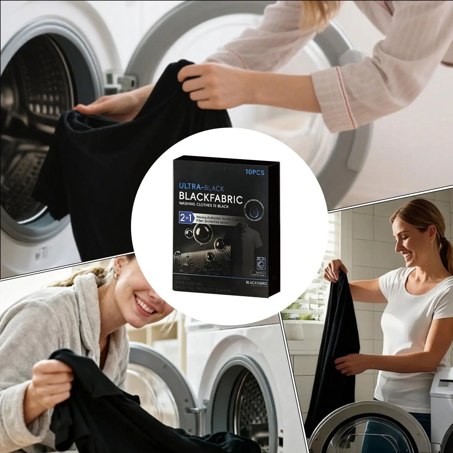 Fabric Dye Restore Color Long-Lasting Laundry Supplies 10 Pieces Fabric Paint Dark Tablets for Cotton Linen Wool T-Shirts Shoes