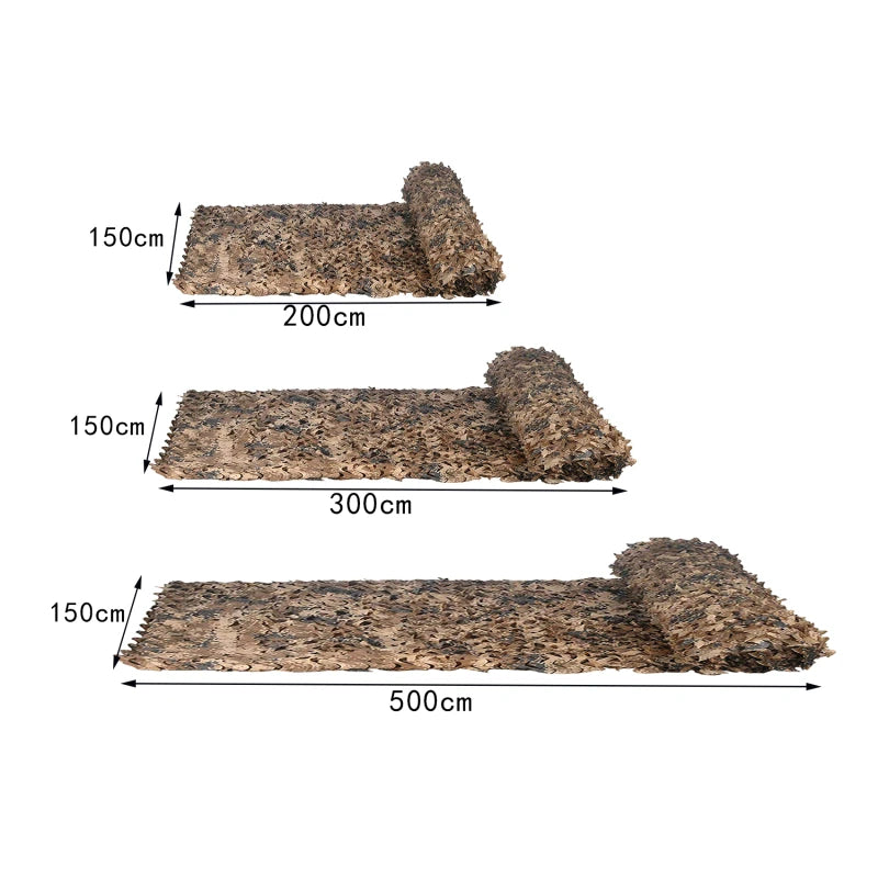 Military camouflage net Hunting camouflage net Garden gazebo net Car awning White blue green black jungle desert color