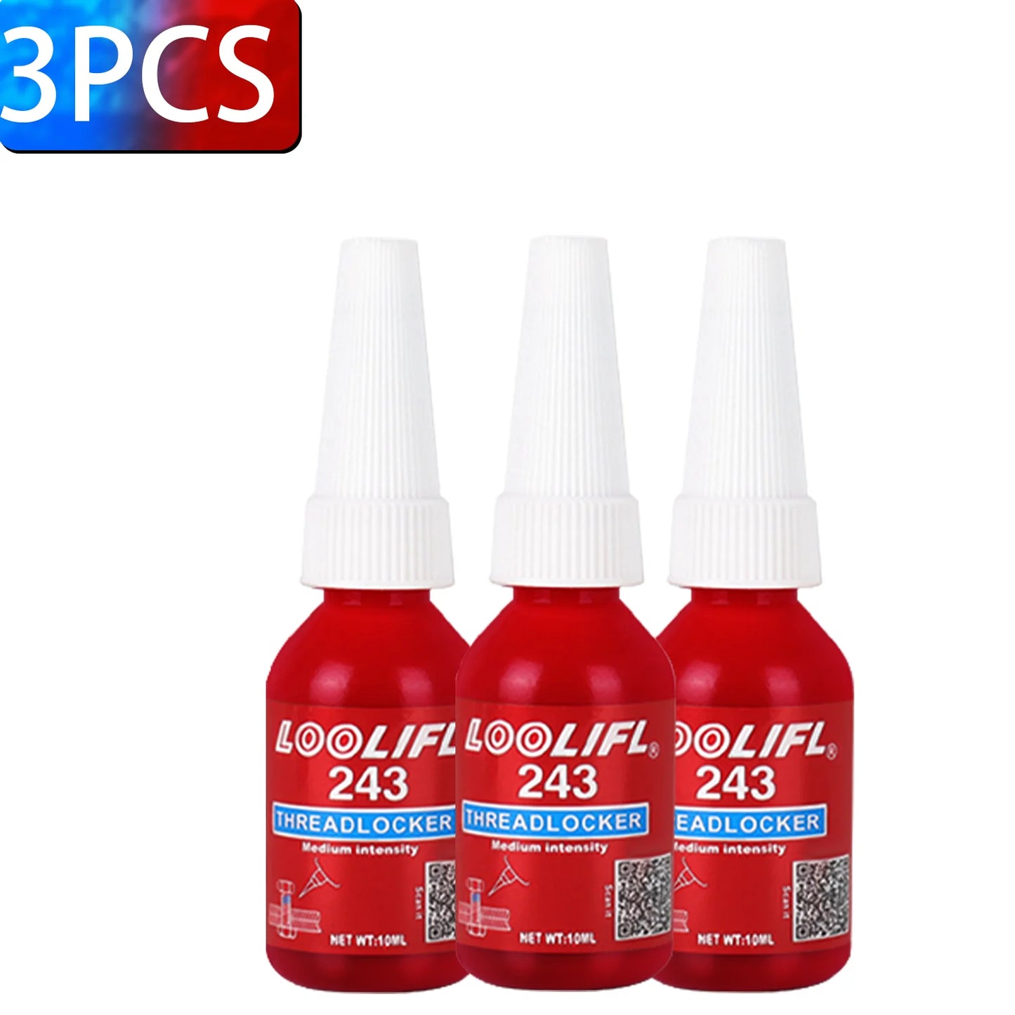243 271 50ml Threadlocker Anaerobic Glues Anti Loose Screw Glues Fastening Quickly Cured Thread Locking Agent Sealant for Screws