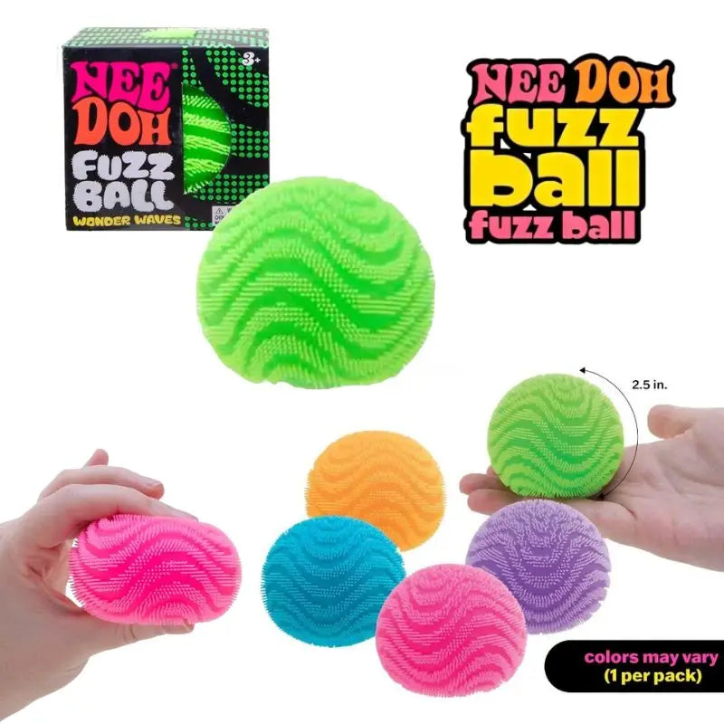 NeeDoh Fuzz Ball Blind Box Series Desktop Ornament Stress Relief Toys Suitable For People Under Pressure Fun Soft Stress Ball