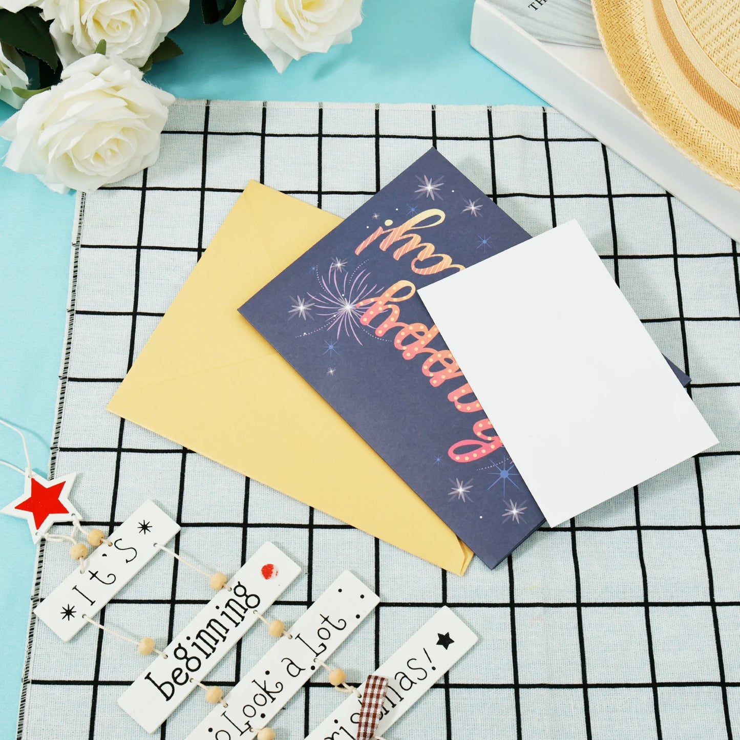 3D Light Music Birthday Card Pop Up Happy Birthday Card Fireworks Birthday Greeting Cards Happy Birthday Party Gift Message Card
