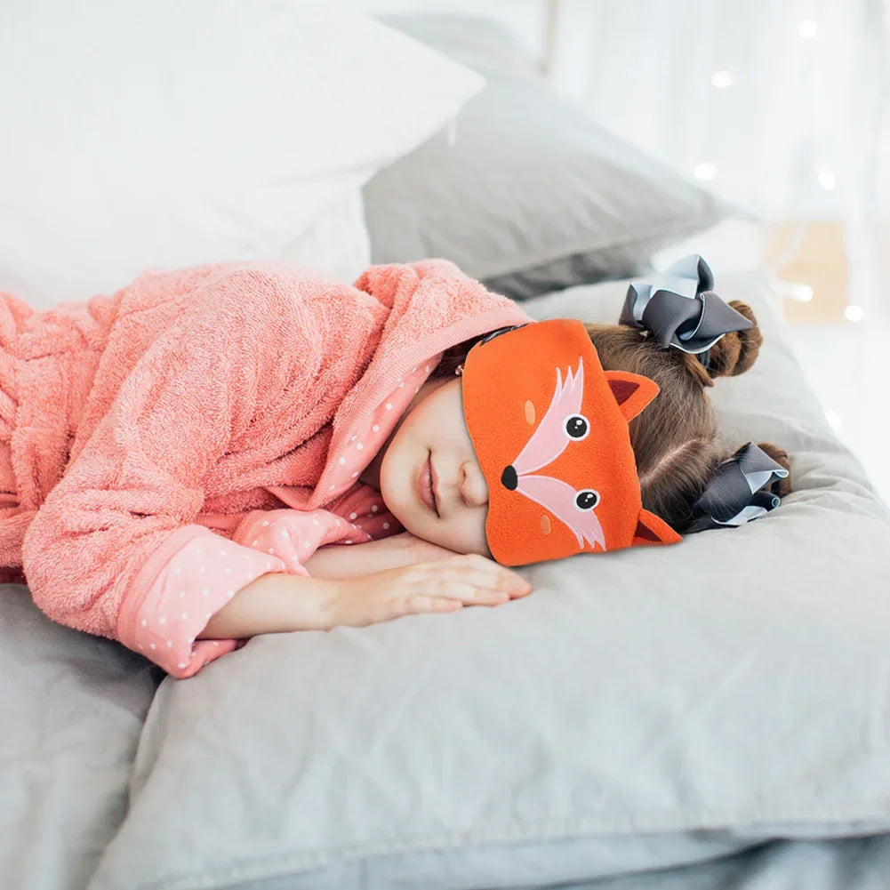 Kid Bluetooth Headphone Sleep Mask Bluetooth 5.0 Stereo Music Player Support Handsfree Soft Music Headband For Children Gifts