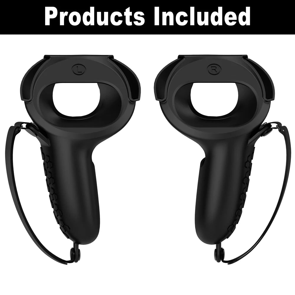 Silicone Protective Cover Shell Case For Oculus Quest 2 VR Headset Head Face Cover Eye Pad Handle Grip Button Cap VR Accessories