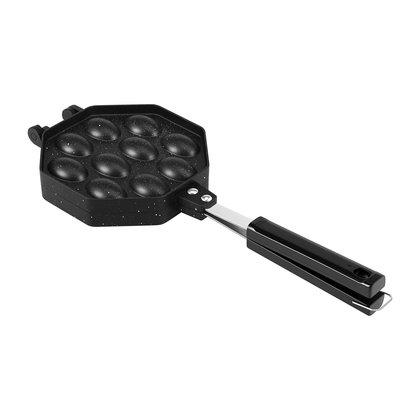 Walnut Cookie Mold Aluminum Alloy Walnut Cookie Maker Mould Nonstick Cook Making Tool with Handle for Baking Kitchen Accessories