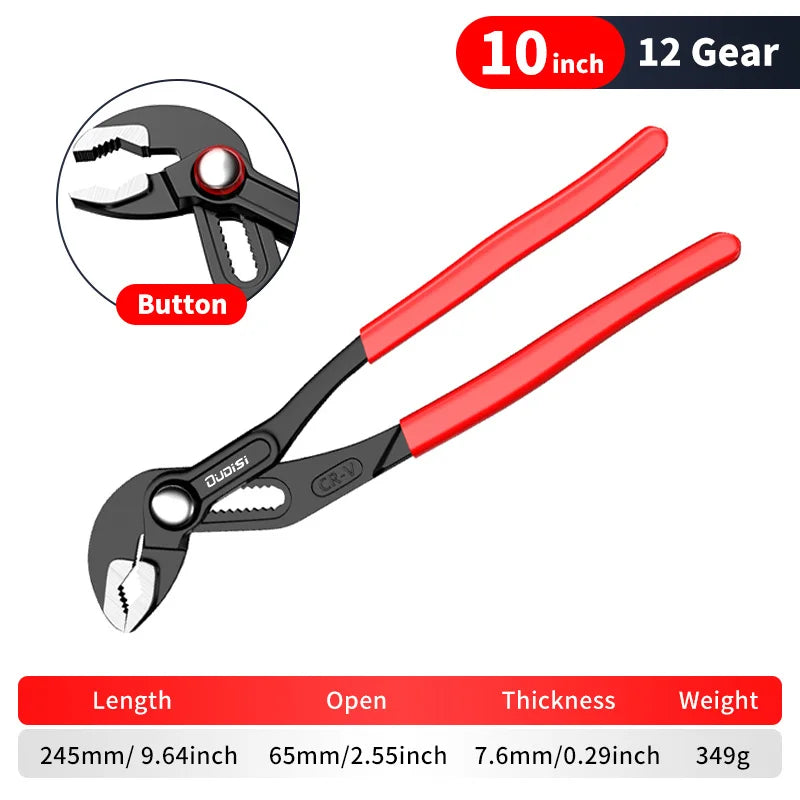 1pc multifunctional water pump tongs, universal wrenches with large openings that can be quickly adjusted, water heating wrenche