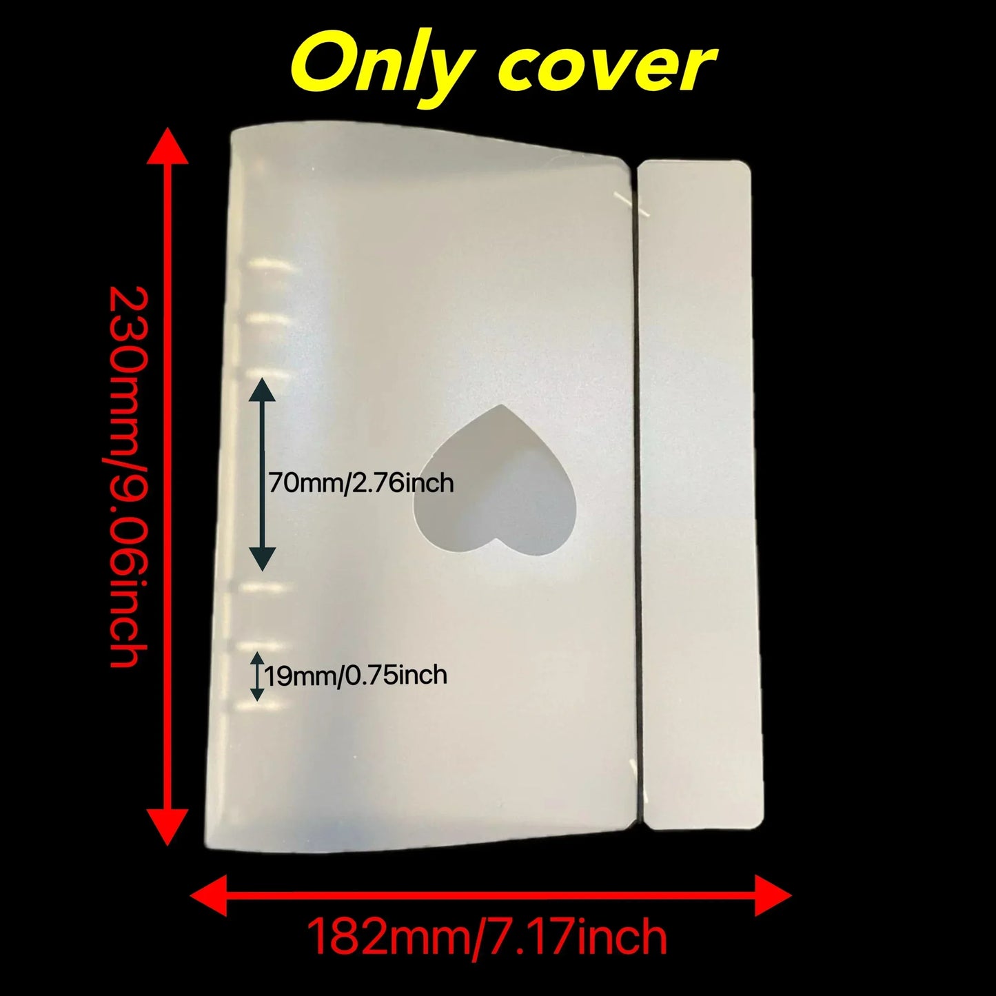 A5 Binder Photocards Cover Kpop Loose-leaf Collect Book Photo Cards Album Storage Book Stationery Birthday Gifts 포토카드 바인더