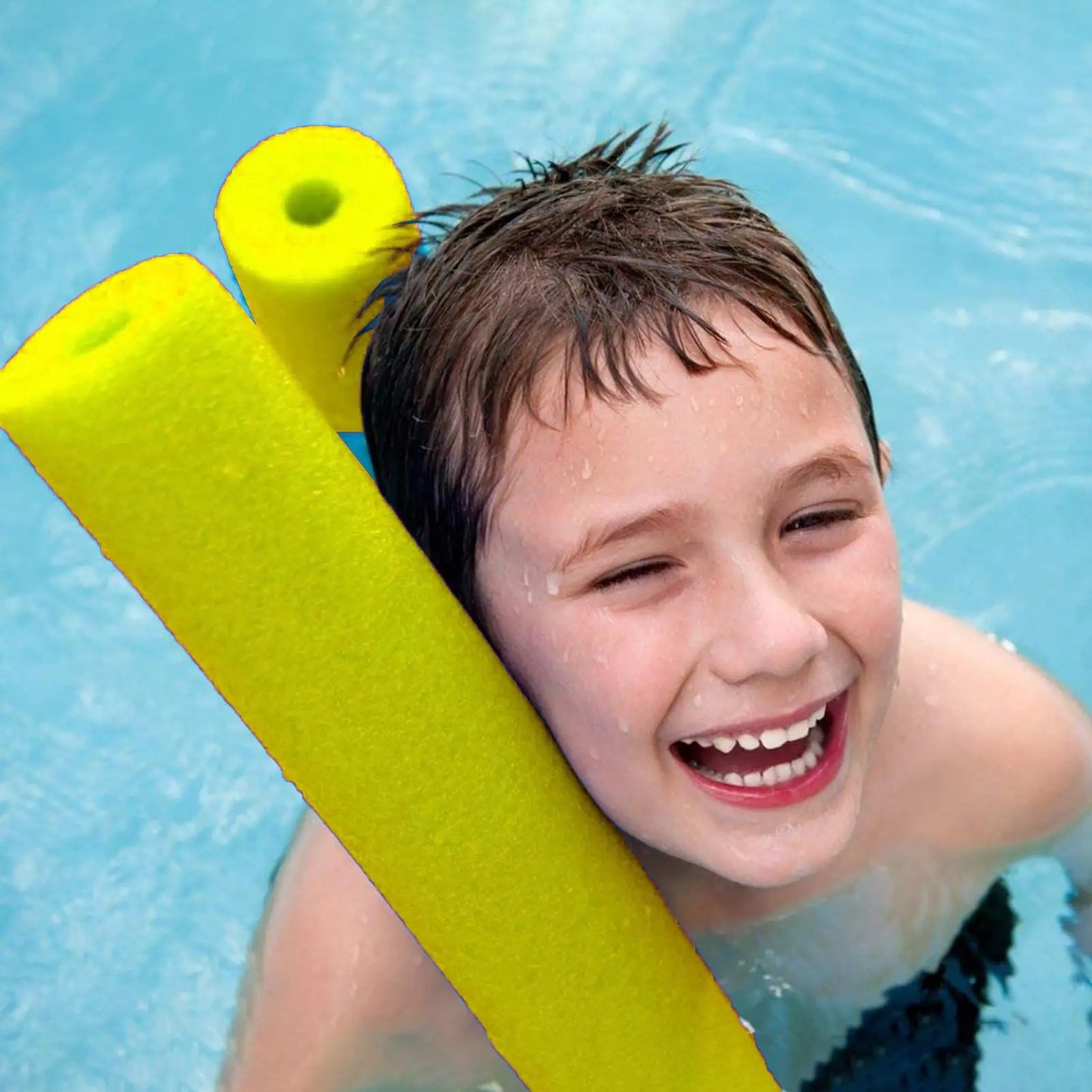 Noodles Pool Foam Water Noodles for Pool 60in Long Hollow Soft Buoyancy Stick for Beach River Relaxation Water Game Backyard