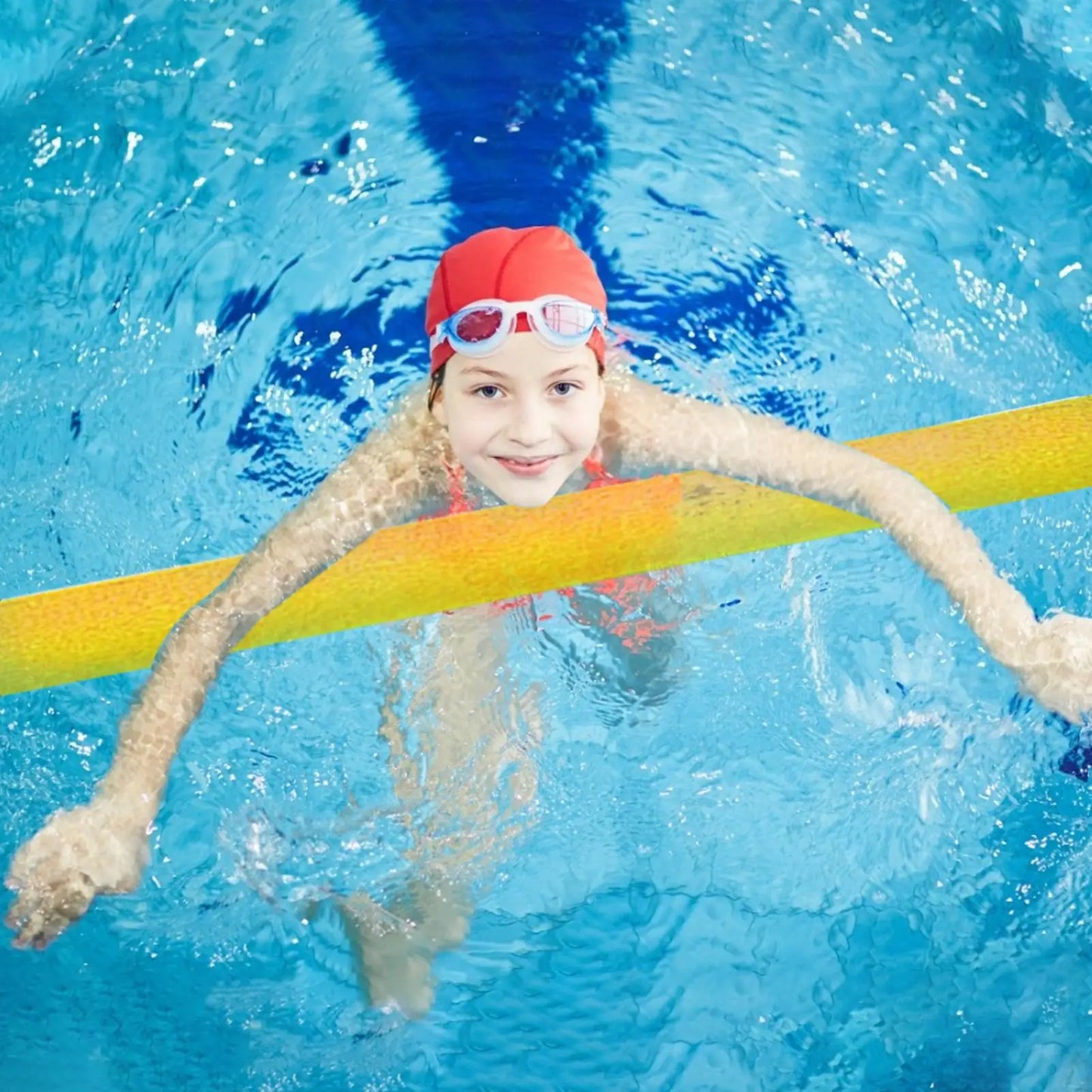 Noodles Pool Foam Water Noodles for Pool 60in Long Hollow Soft Buoyancy Stick for Beach River Relaxation Water Game Backyard