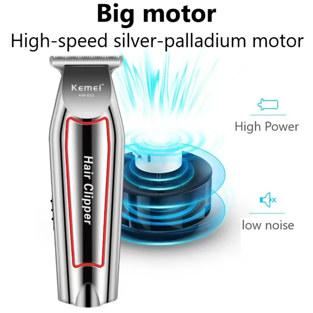 KEMEI Profession Hair Trimmer Electric Beard Trimmer for Men Hair Clipper Hair Cutter  Machine Hair Cut Grooming Kit KM-032