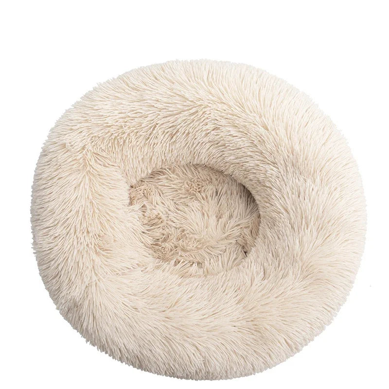 Super Soft Dog Bed Plush Cat Mat Dog Beds For Large Dogs Bed Labradors House Round Cushion Pet Product Accessories