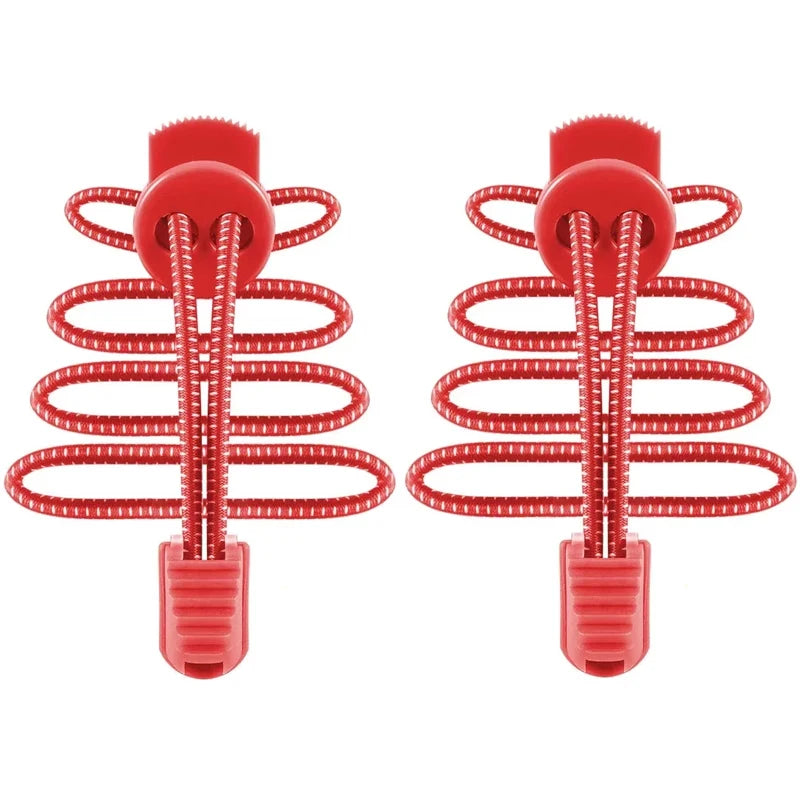 1Pair/3Pair Round Elastic Shoelace No-Tie Shoelaces for Sneakers and Casual Shoes Quick-On Quick-Off Laces
