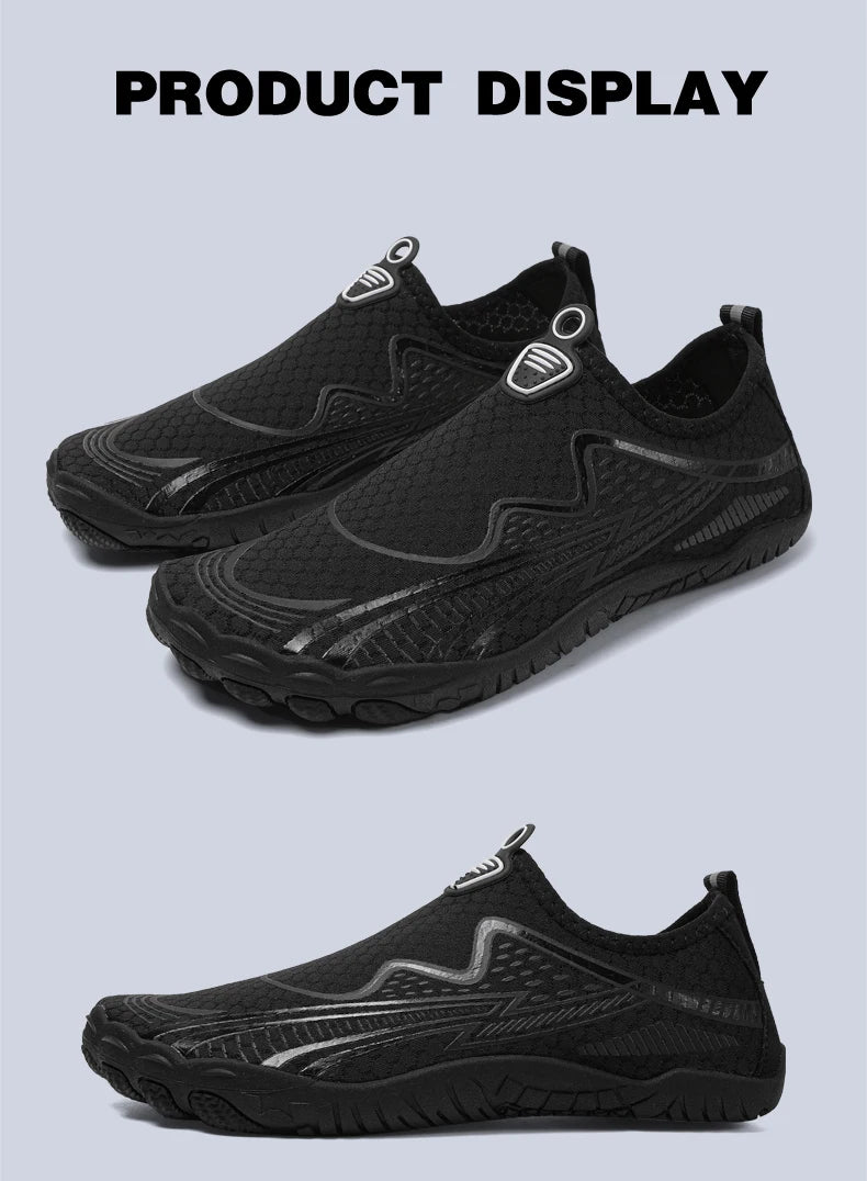 Summer Quick-Drying Beach Water Shoes Unisex Swimming Aqua Slippers Outdoor Activities Surfing on The Sea Five Finger Sandals