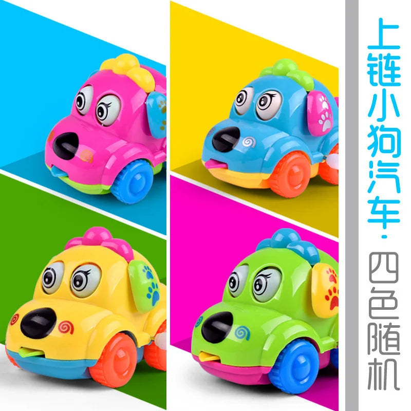 New Clockwork Toy Cartoon Winding Creative Cute Chain up car Small Animal Gift