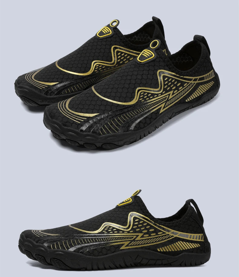 Summer Quick-Drying Beach Water Shoes Unisex Swimming Aqua Slippers Outdoor Activities Surfing on The Sea Five Finger Sandals