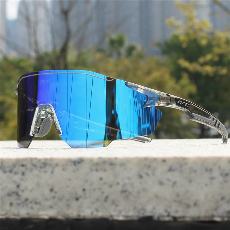 NRC Men Cycling Sunglasses UV400 TR90 Sports Bicycle Glasses MTB Mountain Bike Fishing Hiking Riding Eyewear for Women sport