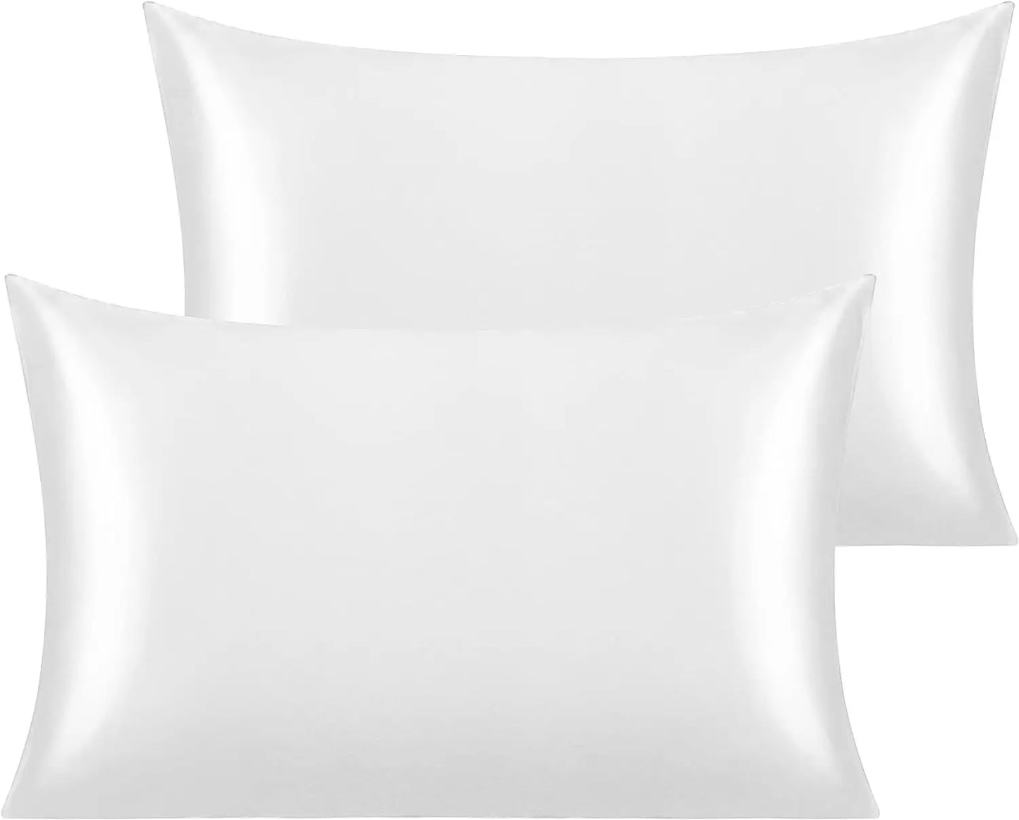 1 PC Silk Satin Toddler Pillowcase 35X50CM, Super Soft and Silky Cooling Travel PillowCases for Nursery, Kids, Boys Girls