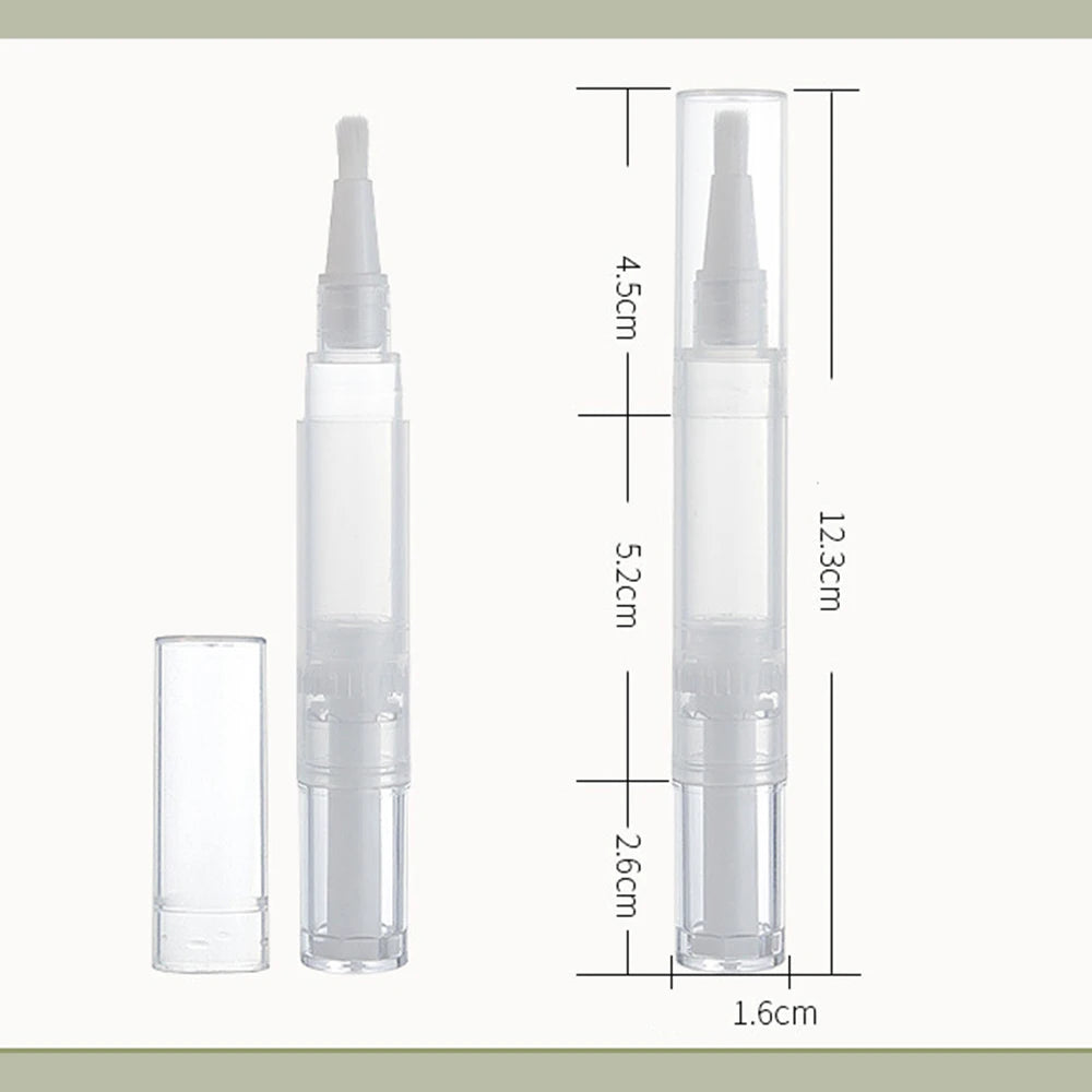 3pcs Touch-Up Paint Pen Refillable Paint Brush Pens Touch-Up Paint Pens for Walls, Window, Wood Fillable Paint W/Any Paint Types