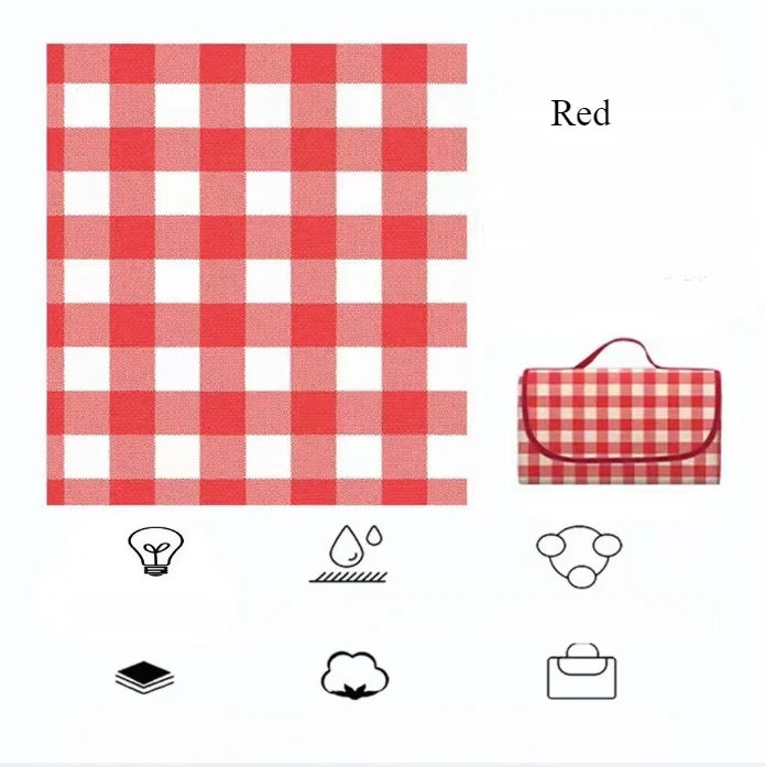 Picnic Mat - Foldable - for Spring Outings, Picnics, Beach Camping - Waterproof and Moisture-proof - Ground Mat - Picnic Cloth