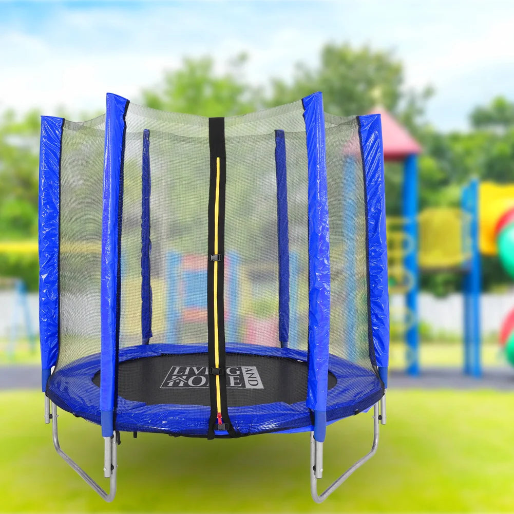 【Breeins】Outdoor Trampoline with Safety Enclosure for Kids Entertainment