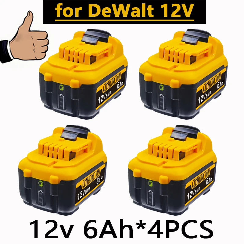 For DEWALT DW089LG 12V Laser Level battery .for Dewalt 12V battery DCB120 DCB124 DCD701F2 Power Tools/Laser Level