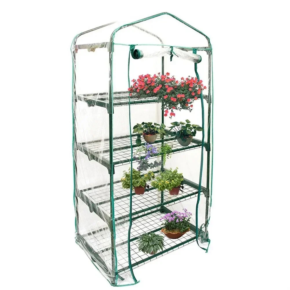 Adjustable Waterproof Plant Cover for Garden - Durable Multi-Layer Frost Protection Greenhouse Ideal for Vegetables And Flowers