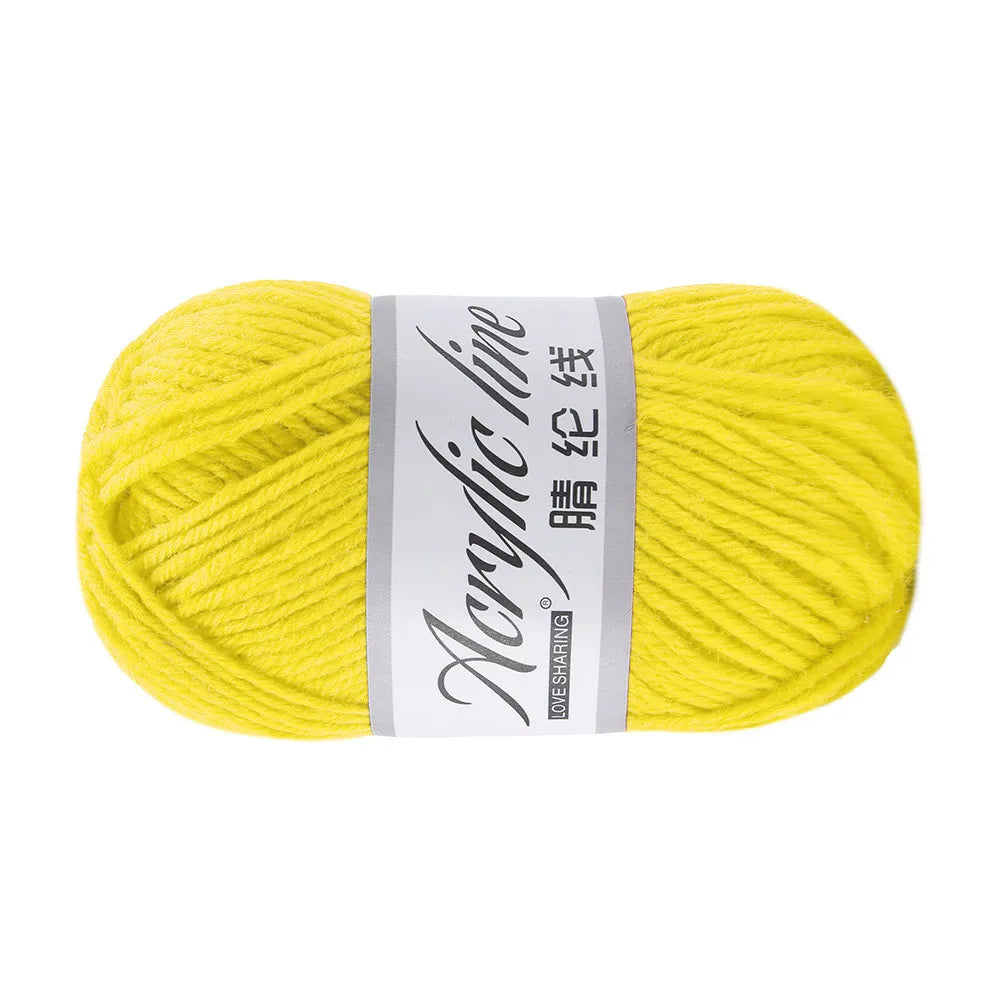 50g Chunky Wool Roving Scarf Knit Wool Yarn Thickness Warm Hat Household Children Scarf Hat Soft Thick Crochet Thread