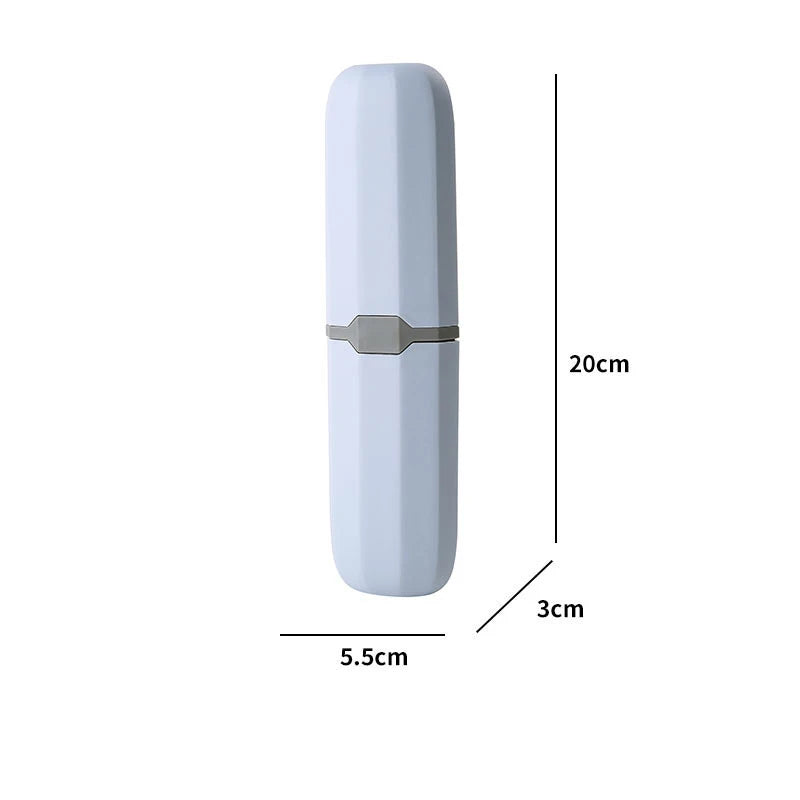 Portable Toothpaste Toothbrush Protect Holder Case Travel Camping Storage Box Protect Toothbrush Toothpaste from Dirt and Damage