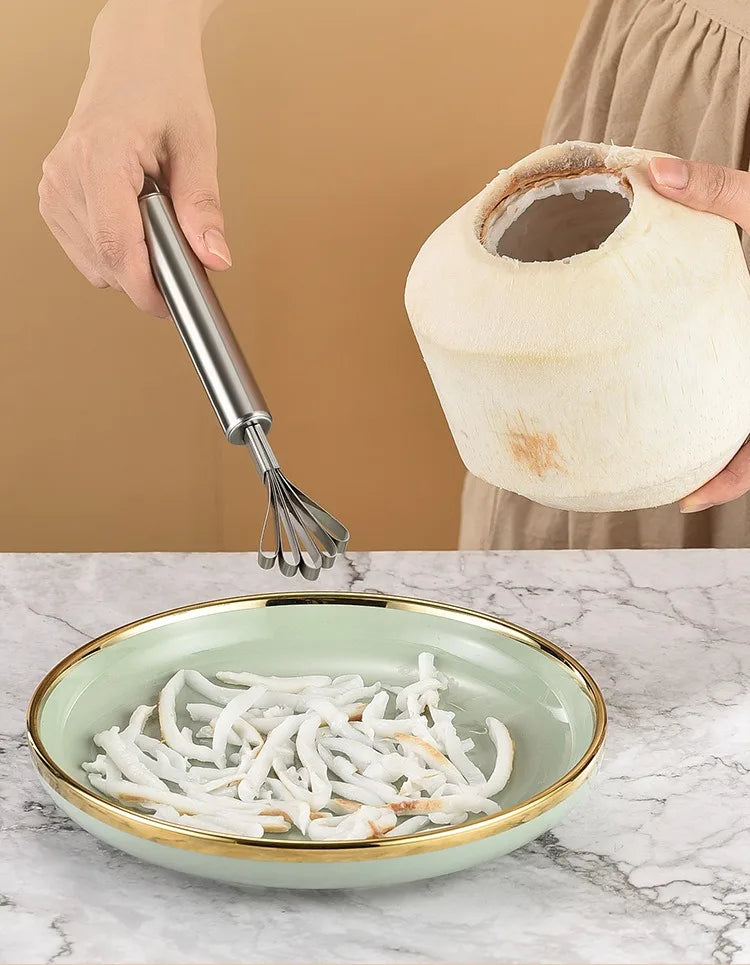 Coconut Opener Tools Creative Dual-purpose Hand Hole Puncher Hammer Coconut Breaker Kitchen Gadgets for Fresh Coconut Wate