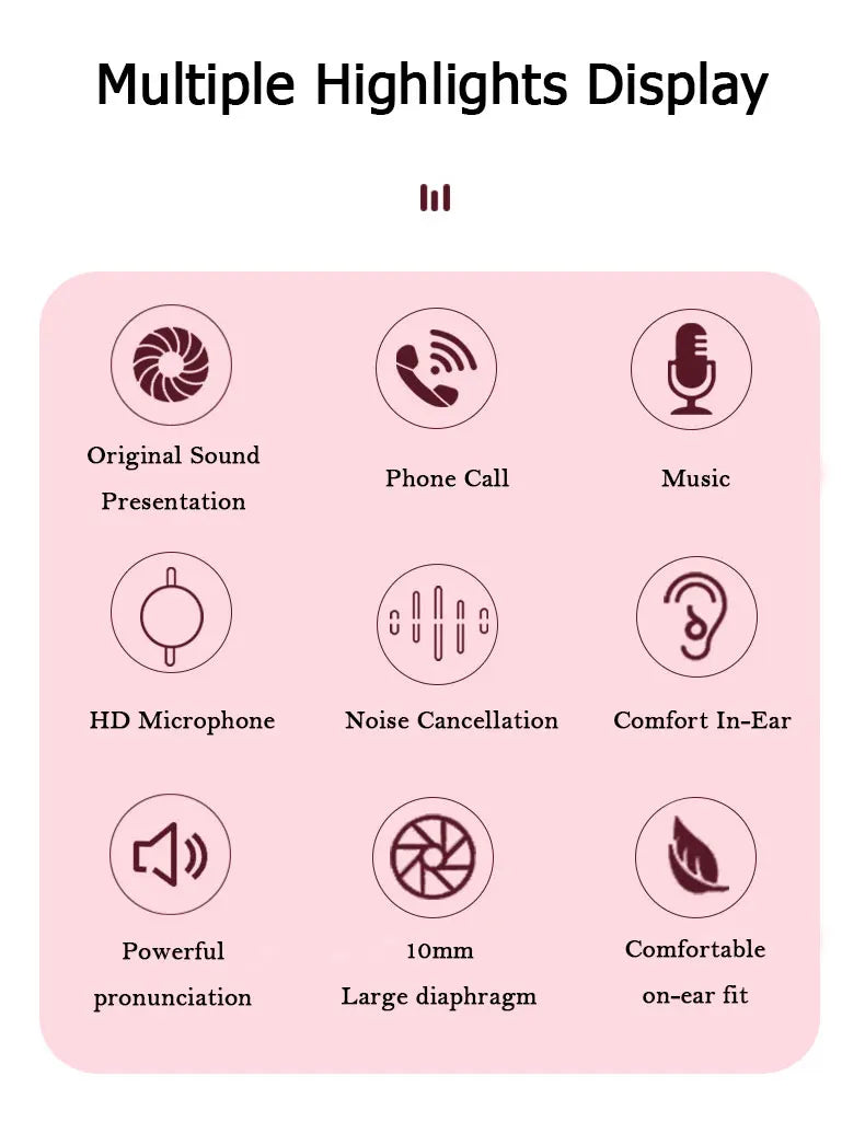 3.5mm Wired Headphones In Ear Headset Wired Earphones with Microphone Stereo Earbuds Sports for Samsung Huawei Xiaomi Phones MP3
