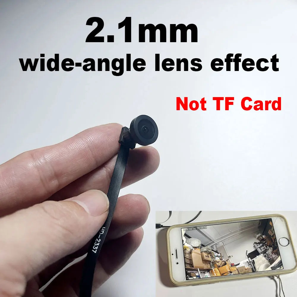 Tuya Mini wifi Pcb Camera Wide angle 2.1mm 3MP Indoor Onvif Built-in Audio TF Card Slot IPC  Smart Security TUYA APP Cam