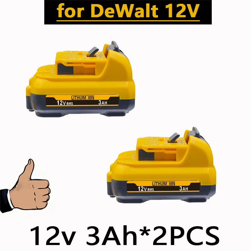For DEWALT DW089LG 12V Laser Level battery .for Dewalt 12V battery DCB120 DCB124 DCD701F2 Power Tools/Laser Level