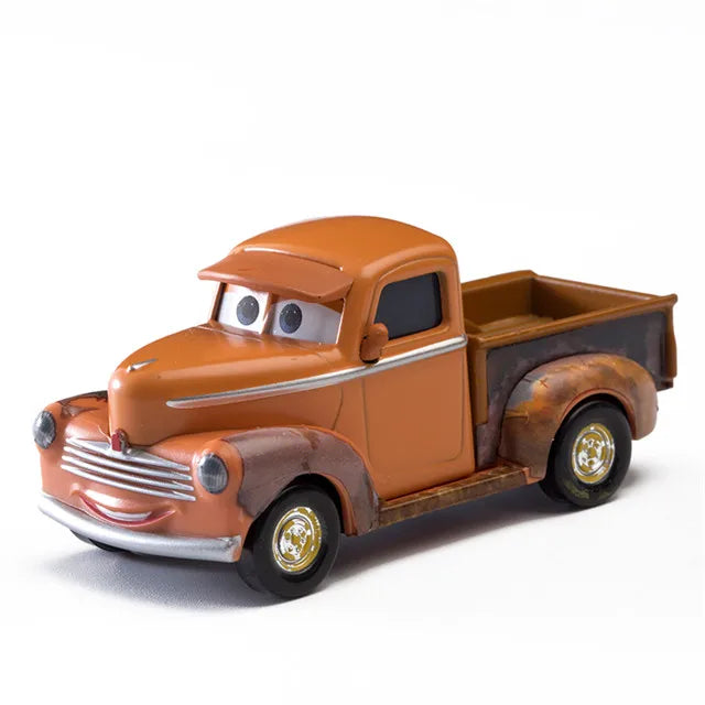 Cars toy Pixar Cars Toy Lightning McQueen Jackson Storm Mater Sally Sheriff 1:55 Diecast Model Car Toy Children Birthday Gift