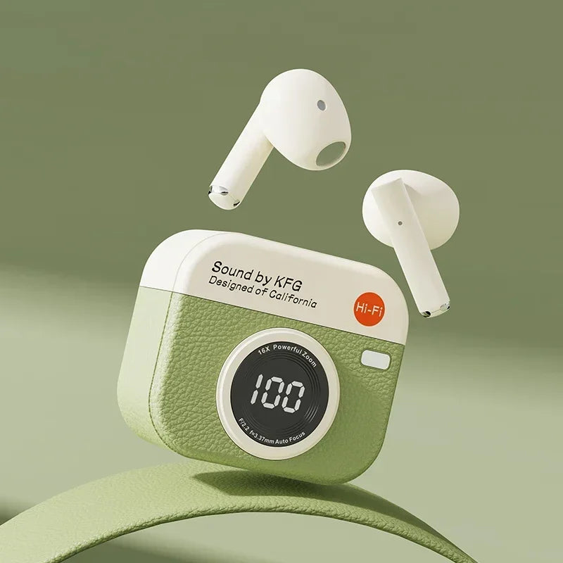 TWS Wireless Earphones Game Bluetooth Headphones with Microphone Noise Reduction High Fide Bass Earphones Headset with Mic