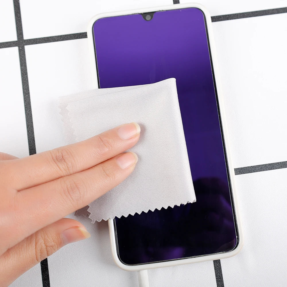 10Pcs Computer Cleaning Cloth Microfiber Camera Lens Glasses Cleaner TV Laptop Pad Tablet Phone Electronics Screen Wipes 14cm