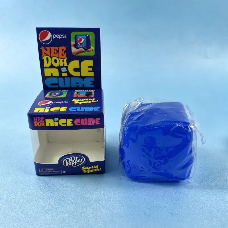 Needoh Nice Cube Dream Drop Jelly Cube Squish Toy Slow Rebound Desktop Ornament Non-toxic Antistress for Adults Kids Relax Gift