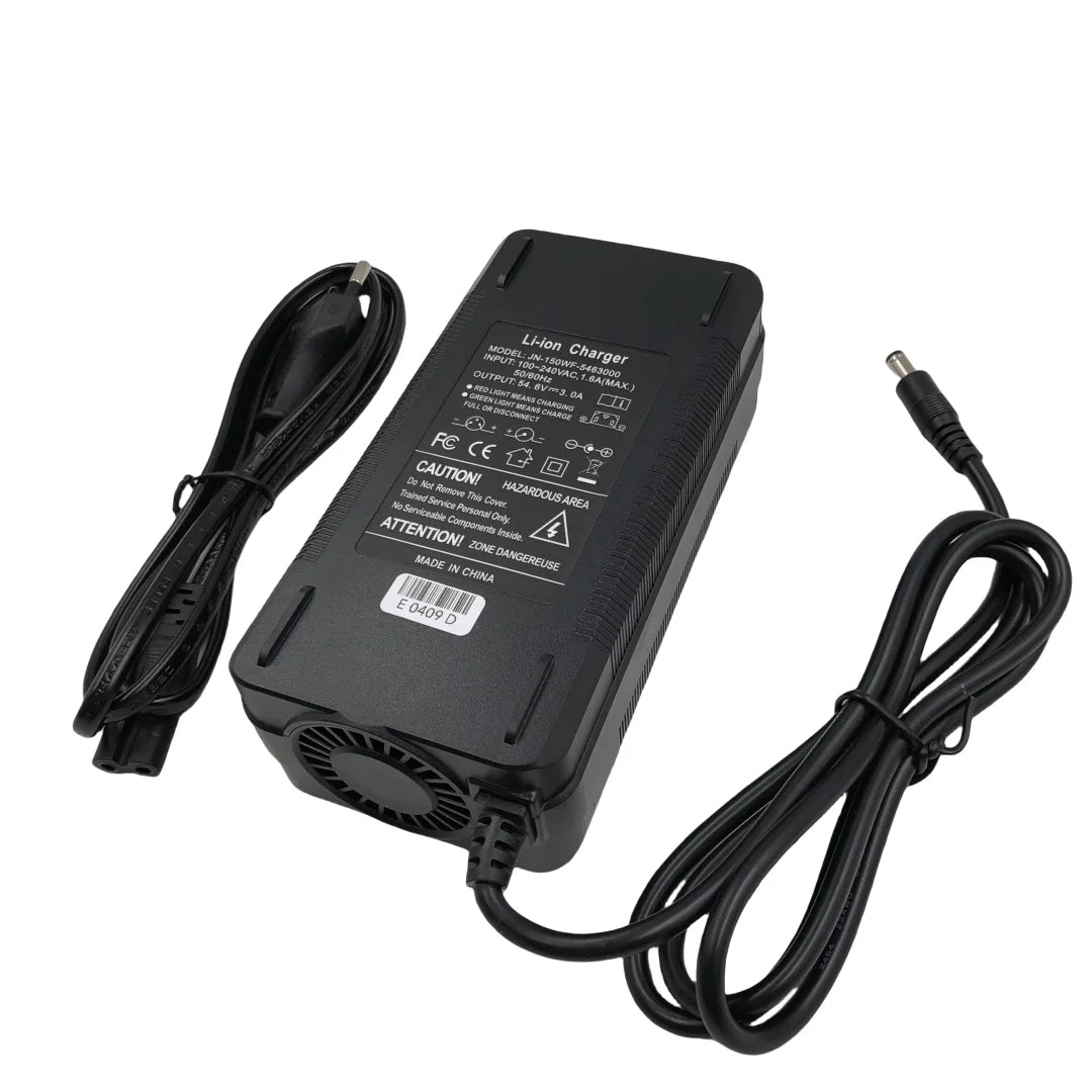 54.6V 3A Lithium Battery Charger 48V 13S Kugoo G1 Charger High quality Li-ion Battery pack Charger With Connectors