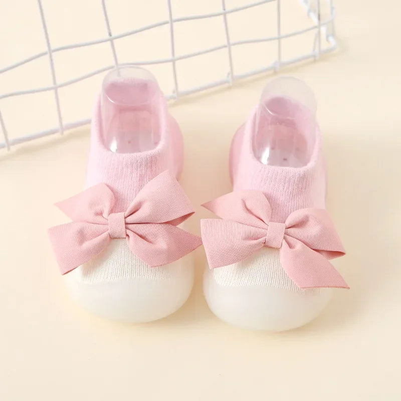 Baby Socks Shoes Infant Cute Cartoon Kids Boy Shoes Soft Rubber Sole Child Floor Sneaker BeBe Booties Toddler Girls First Walker