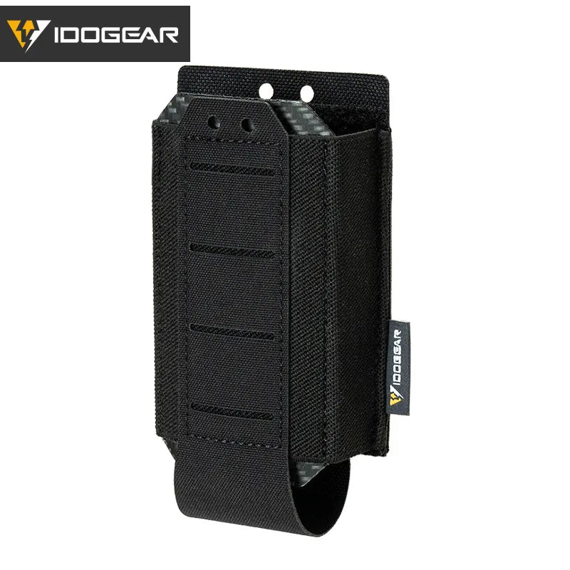 IDOGEAR Tactical Single LSR 556 Mag Pouch Mag Carrier MOLLE Pouch Laser Cut Tool Bags 35135