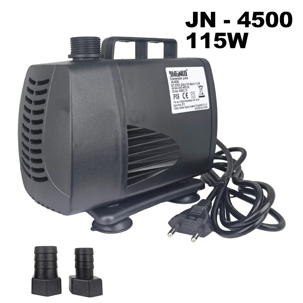 AC220V Multi-functional Silent Aquarium Submersible Pump, Landscape Large-flow Water Spray Pump,Fish Pond Water Circulation Pump