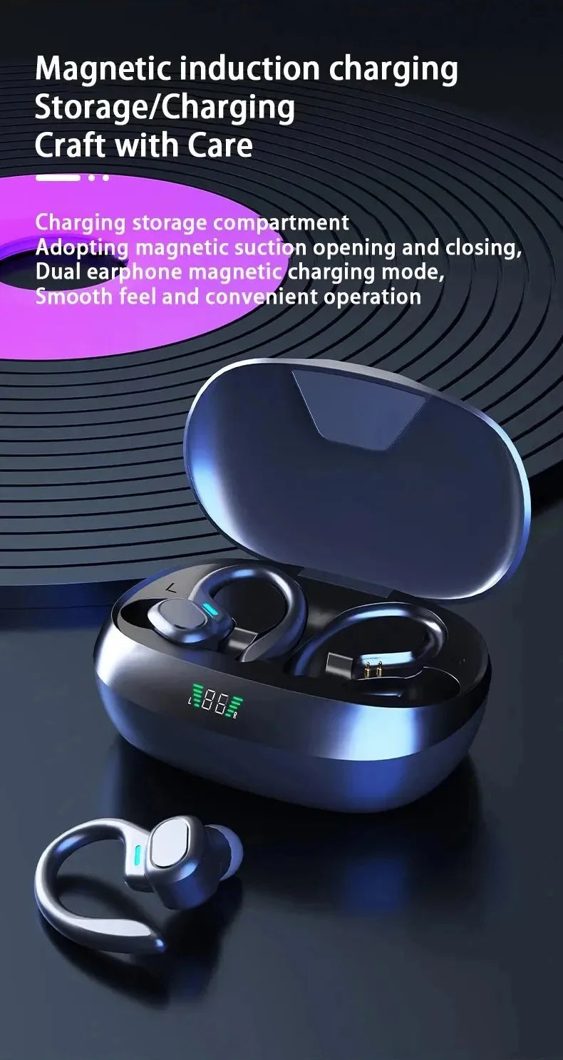 SP16 Wireless Earphones Ture Wireless Earbuds Ear Hook Sports HiFI Stereo Waterproof Headset With Mic TWS Headphone
