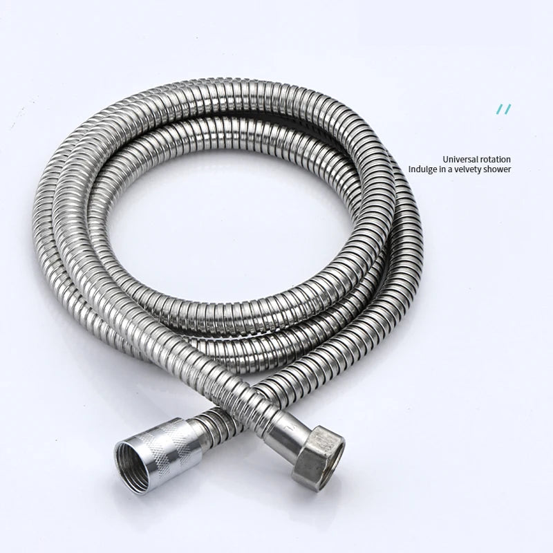 SUS 304 Stainless Steel Bathroom Handheld Shower Head High Pressure Water Saving Sprayer Nozzle Supercharged Rainfall Showerhead