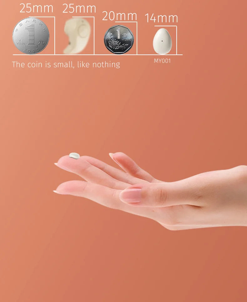 Wireless Earbuds for Sleeping invisible Small Bluetooth Eraphones Mini Comfortable in-Ear Sleep Noise Cancelling TWS Headphones