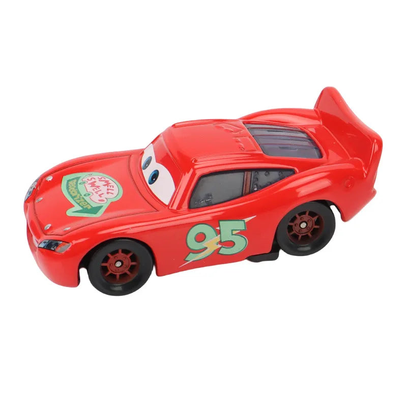 Disney Cars toy Christmas McQueen ROUTE 66 McQueen Champion McQueen Racing car 1:55 Diecast Alloy car Model Boy's Christmas gift