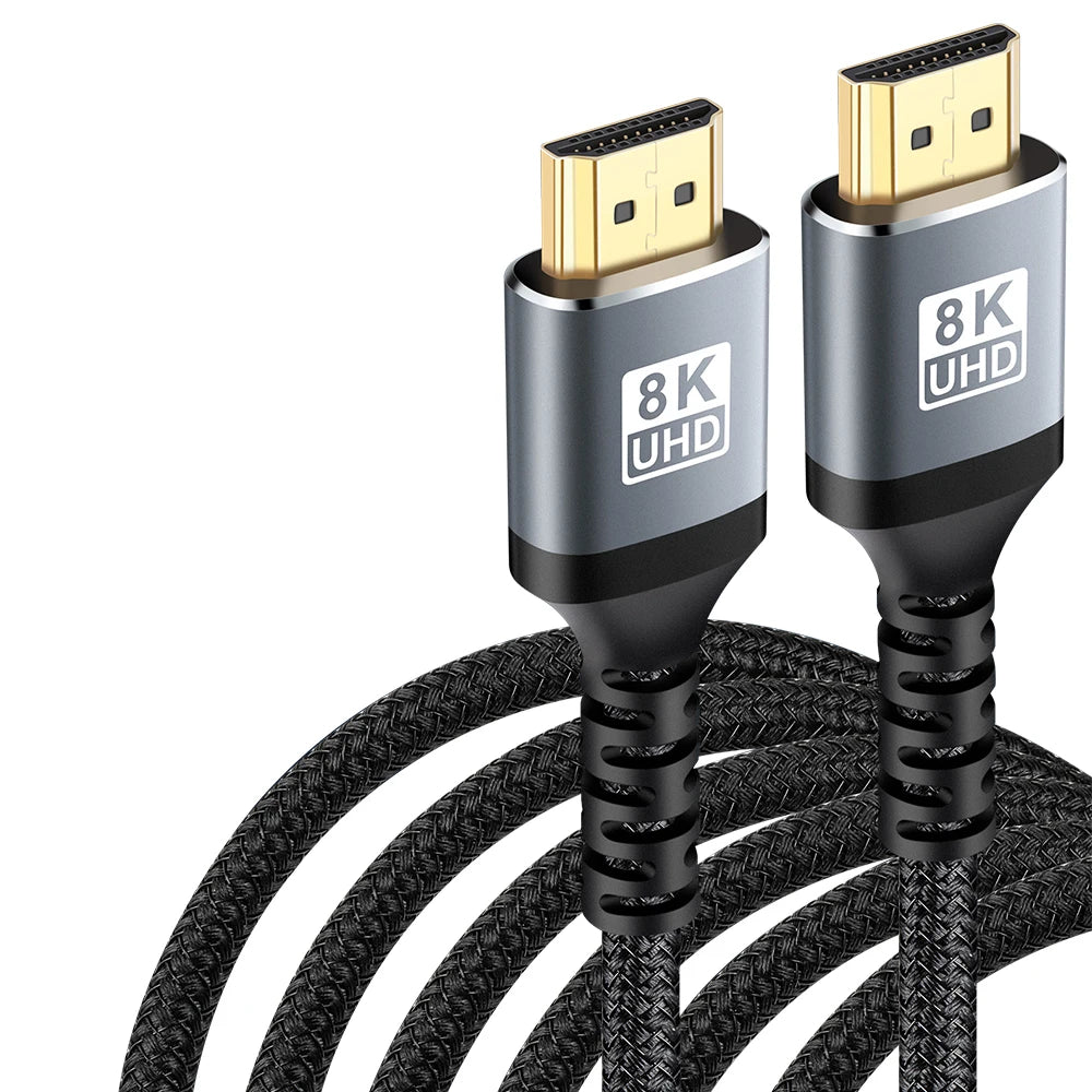 Ultra High Speed HDMI Cable For TV Laptop PC PS4 PS5 Nintendo Switch 8K 60HZ 4K 120HZ HDR HDCP 5M 7M 1 2 3 5 7 Meters Long Cord