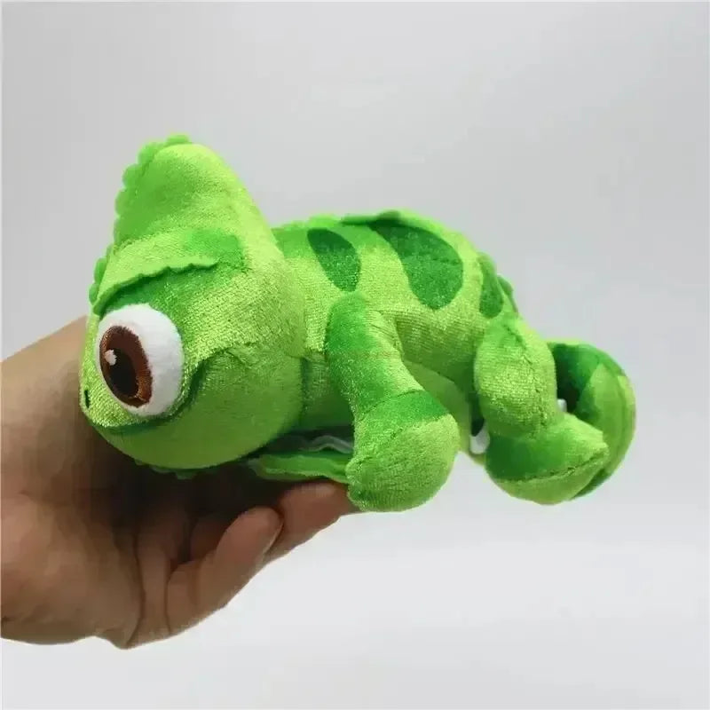 New Pascal Rapunzel Chameleon Plush Dolls 15cm Pascal Stuffed Animals Plush Doll Pascal Rapunzel Shoulder Plush Toy Kids Gifts