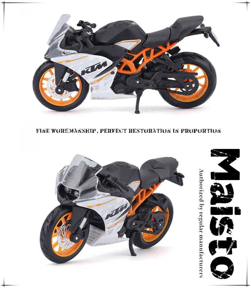 Maisto 1:18 kakawasaki NINJA H2R KTM RC 390 YZF-R1 Naked V4 S  YAMAHA MT-07 2018 motorcycle motorcycle Model collection gift toy