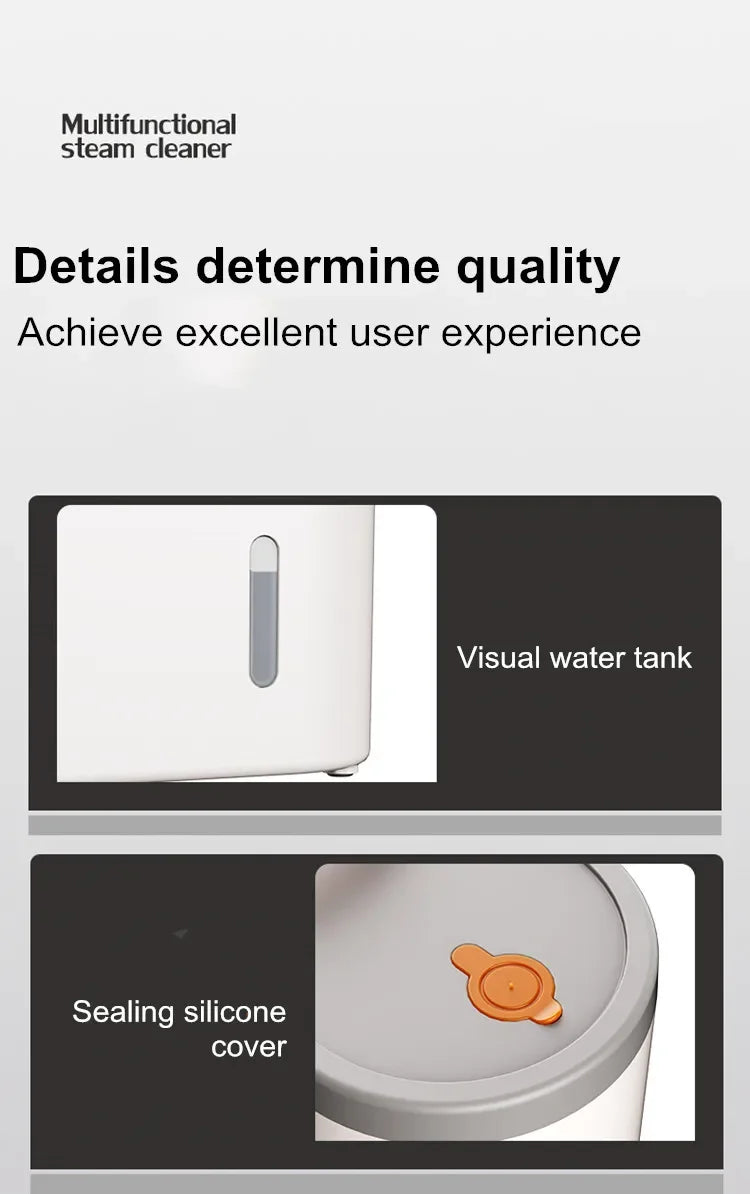 TINSOL New Handheld High Temperature Steam Cleaner Kitchen Hood Cleaner for Deep Cleaning and Sanitising Electric Steam Cleaner